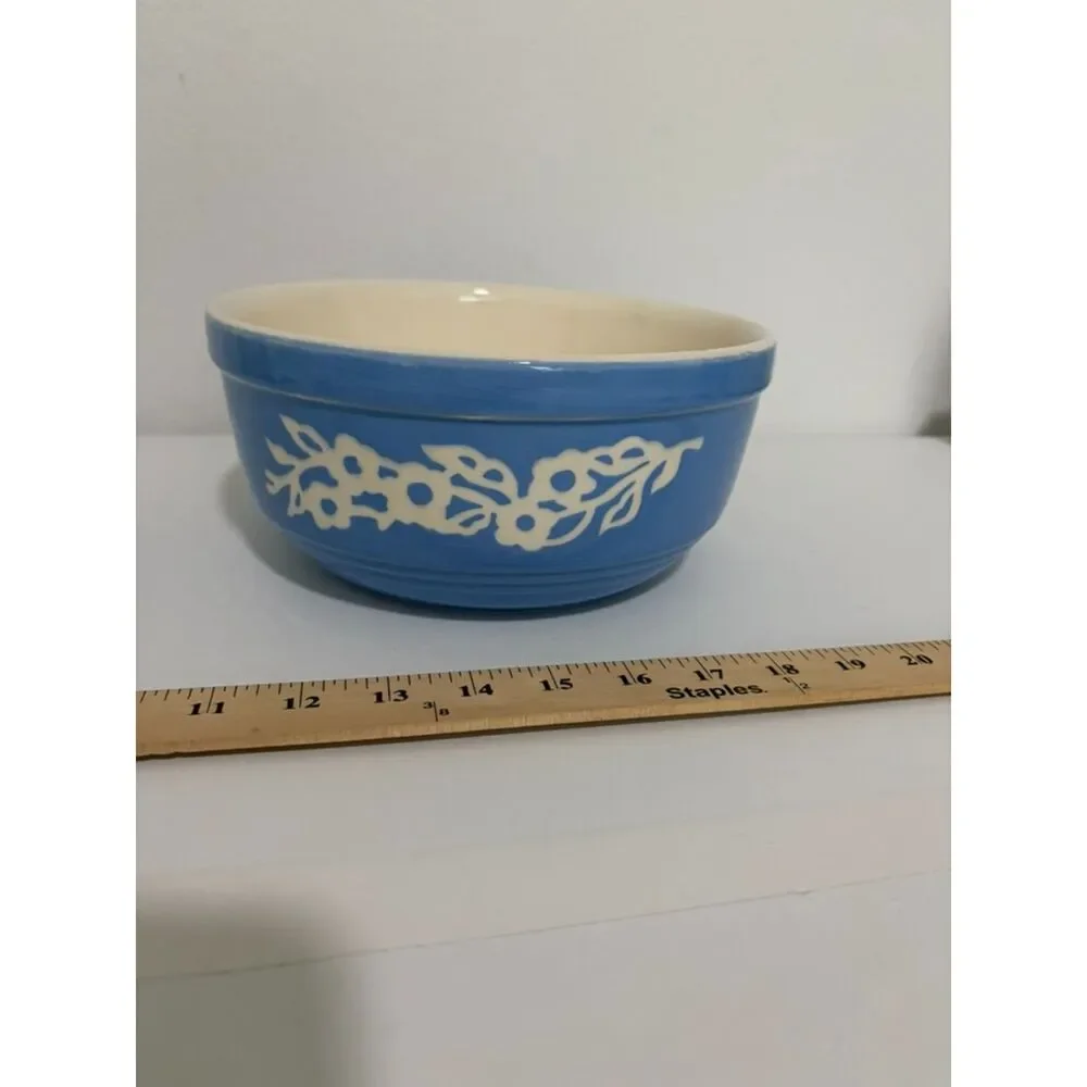Vintage Cameoware Blue 9
